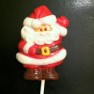 225 Waving Santa Chocolate or Hard Candy Lollipop Mold